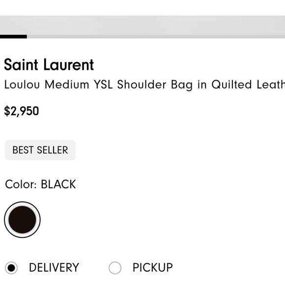 YSL- Saint Laurent Loulou Medium Shoulder bag - Picture 3 of 16